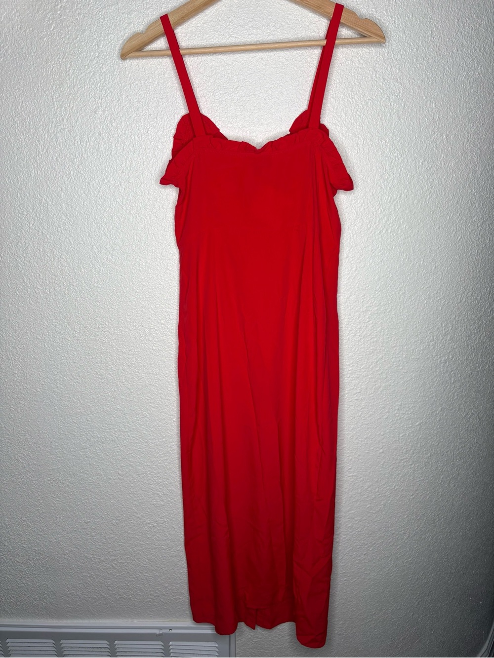 🆕 Topshop | Ruffle Button Down Slipdress - Picture 7 of 7